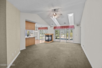 Enjoy easy living in this 2-bedroom, 2-bath patio home located on Cypress Landing Golf Club in North Carolina - for sale on GolfHomes.com, golf home, golf lot