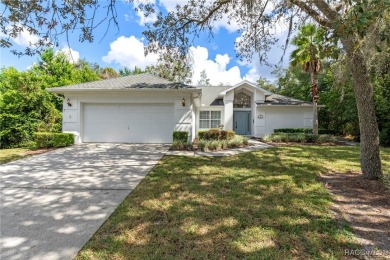 Discover this inviting 3-bedroom, 2-bath pool home nestled in on Sugarmill Woods Golf and Country Club in Florida - for sale on GolfHomes.com, golf home, golf lot