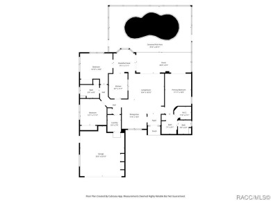 Discover this inviting 3-bedroom, 2-bath pool home nestled in on Sugarmill Woods Golf and Country Club in Florida - for sale on GolfHomes.com, golf home, golf lot