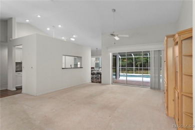 Discover this inviting 3-bedroom, 2-bath pool home nestled in on Sugarmill Woods Golf and Country Club in Florida - for sale on GolfHomes.com, golf home, golf lot