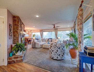 Not the typical 2-bedroom, 2-bath home, This architectural gem on Diamondhead Golf and Country Club in Arkansas - for sale on GolfHomes.com, golf home, golf lot