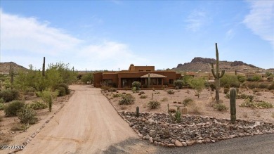 Escape to your own private desert sanctuary on nearly 2.5 acres on Gold Canyon Golf Resort  in Arizona - for sale on GolfHomes.com, golf home, golf lot