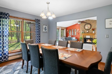 Beautifully crafted 3 bed, 2 full and 2 half bath home in the on Indian River Golf Club in Michigan - for sale on GolfHomes.com, golf home, golf lot