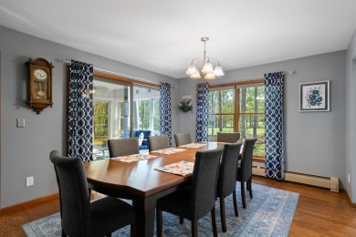 Beautifully crafted 3 bed, 2 full and 2 half bath home in the on Indian River Golf Club in Michigan - for sale on GolfHomes.com, golf home, golf lot