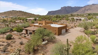 Escape to your own private desert sanctuary on nearly 2.5 acres on Gold Canyon Golf Resort  in Arizona - for sale on GolfHomes.com, golf home, golf lot