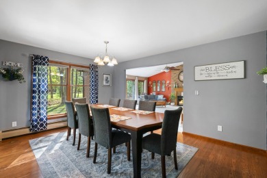 Beautifully crafted 3 bed, 2 full and 2 half bath home in the on Indian River Golf Club in Michigan - for sale on GolfHomes.com, golf home, golf lot
