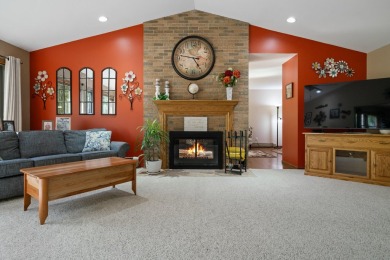Beautifully crafted 3 bed, 2 full and 2 half bath home in the on Indian River Golf Club in Michigan - for sale on GolfHomes.com, golf home, golf lot