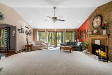 Beautifully crafted 3 bed, 2 full and 2 half bath home in the on Indian River Golf Club in Michigan - for sale on GolfHomes.com, golf home, golf lot