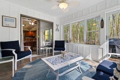Beautifully crafted 3 bed, 2 full and 2 half bath home in the on Indian River Golf Club in Michigan - for sale on GolfHomes.com, golf home, golf lot