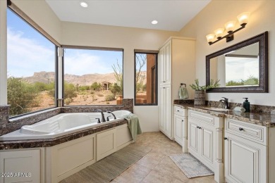 Escape to your own private desert sanctuary on nearly 2.5 acres on Gold Canyon Golf Resort  in Arizona - for sale on GolfHomes.com, golf home, golf lot
