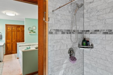 Beautifully crafted 3 bed, 2 full and 2 half bath home in the on Indian River Golf Club in Michigan - for sale on GolfHomes.com, golf home, golf lot