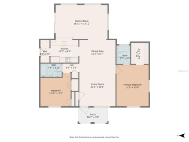 Welcome to your home!  This 2 Bedroom 2 Bath home backs up to a on Venice East Golf Club in Florida - for sale on GolfHomes.com, golf home, golf lot