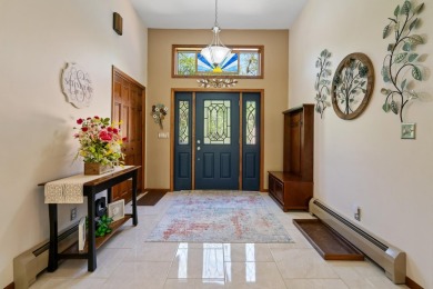Beautifully crafted 3 bed, 2 full and 2 half bath home in the on Indian River Golf Club in Michigan - for sale on GolfHomes.com, golf home, golf lot