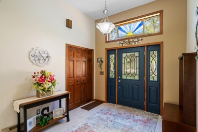 Beautifully crafted 3 bed, 2 full and 2 half bath home in the on Indian River Golf Club in Michigan - for sale on GolfHomes.com, golf home, golf lot