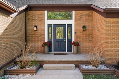 Beautifully crafted 3 bed, 2 full and 2 half bath home in the on Indian River Golf Club in Michigan - for sale on GolfHomes.com, golf home, golf lot