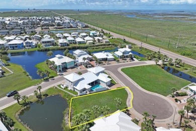 Rarely available cul-de-sac lot directly on the pond in upscale on Palmilla Beach Golf Club in Texas - for sale on GolfHomes.com, golf home, golf lot
