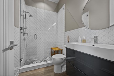 A house with modern finishes and amazing vintage decor combines on Palm Beach Polo and Country Club in Florida - for sale on GolfHomes.com, golf home, golf lot