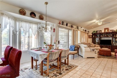 This popular Silverton model needs a lot of TLC.  The home is on Highland Falls Golf Club in Nevada - for sale on GolfHomes.com, golf home, golf lot