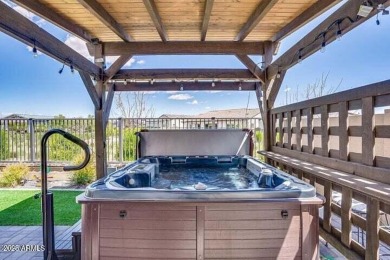 INTRODUCING THE WAYLAND SPANISH AT STERLING GROVE GOLF & COUNTRY on Sterling Grove Golf & Country Club in Arizona - for sale on GolfHomes.com, golf home, golf lot