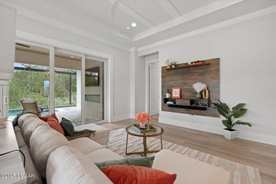 This stunning Hulbert Homes model in Veranda Bay isn't just on Ocean Palm Golf Course in Florida - for sale on GolfHomes.com, golf home, golf lot