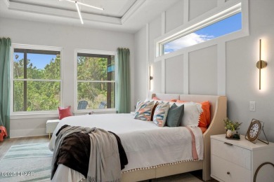This stunning Hulbert Homes model in Veranda Bay isn't just on Ocean Palm Golf Course in Florida - for sale on GolfHomes.com, golf home, golf lot