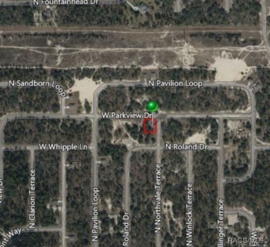 Oversized, corner lot available in Citrus Springs. Offers an on Pine Ridge Community Golf and Country Club in Florida - for sale on GolfHomes.com, golf home, golf lot