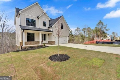 This beautiful two-story home on a full unfinished basement is on The Plantation Golf Club in Georgia - for sale on GolfHomes.com, golf home, golf lot