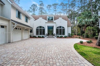 NEW CONSTRUCTION with showstopping fresh designer selections on Colleton River Plantation Club in South Carolina - for sale on GolfHomes.com, golf home, golf lot