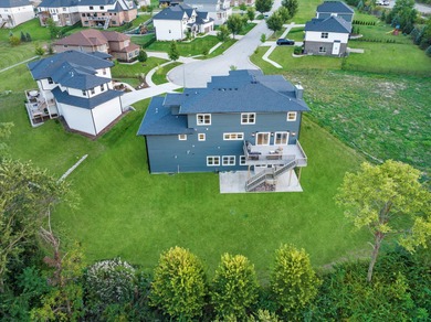 Sleek and sophisticated MODERN MASTERPIECE in one of Lemont's on Cog Hill Golf and Country Club in Illinois - for sale on GolfHomes.com, golf home, golf lot