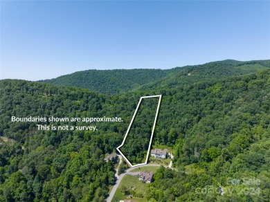 Located in the Reems Creek Golf Community, this 2.77-acre lot on Reems Creek Golf Club in North Carolina - for sale on GolfHomes.com, golf home, golf lot