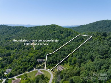 Located in the Reems Creek Golf Community, this 2.77-acre lot on Reems Creek Golf Club in North Carolina - for sale on GolfHomes.com, golf home, golf lot