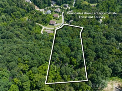 Located in the Reems Creek Golf Community, this 2.77-acre lot on Reems Creek Golf Club in North Carolina - for sale on GolfHomes.com, golf home, golf lot