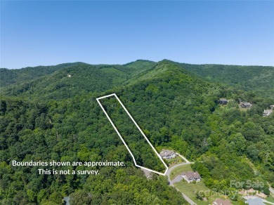 Located in the Reems Creek Golf Community, this 2.77-acre lot on Reems Creek Golf Club in North Carolina - for sale on GolfHomes.com, golf home, golf lot