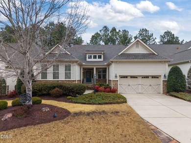 Perfectly positioned above the 10th tee and rolling fairways of on Chapel Ridge Golf Club in North Carolina - for sale on GolfHomes.com, golf home, golf lot