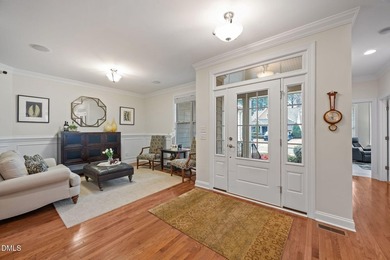 Perfectly positioned above the 10th tee and rolling fairways of on Chapel Ridge Golf Club in North Carolina - for sale on GolfHomes.com, golf home, golf lot