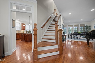 Perfectly positioned above the 10th tee and rolling fairways of on Chapel Ridge Golf Club in North Carolina - for sale on GolfHomes.com, golf home, golf lot