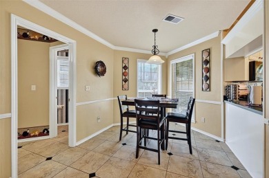 Location, location, location! This custom two-story brick home on Lake Kiowa Golf Course in Texas - for sale on GolfHomes.com, golf home, golf lot