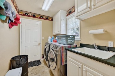 Location, location, location! This custom two-story brick home on Lake Kiowa Golf Course in Texas - for sale on GolfHomes.com, golf home, golf lot