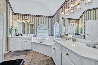 Location, location, location! This custom two-story brick home on Lake Kiowa Golf Course in Texas - for sale on GolfHomes.com, golf home, golf lot