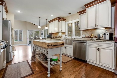 Welcome home! Step into a stunning Great Room highlighted by a on Lake Quivira Country Club in Kansas - for sale on GolfHomes.com, golf home, golf lot