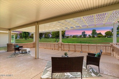 Double Fairway Home on the 10th hole.  This twin home has been on Sun City Country Club in Arizona - for sale on GolfHomes.com, golf home, golf lot