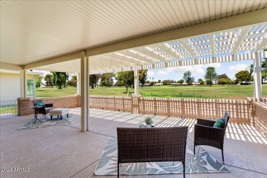 Double Fairway Home on the 10th hole.  This twin home has been on Sun City Country Club in Arizona - for sale on GolfHomes.com, golf home, golf lot