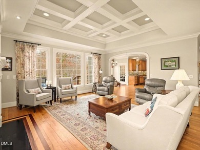 Welcome to an extraordinary custom home in The Preserve at on The Preserve At Jordan Lake Golf Club in North Carolina - for sale on GolfHomes.com, golf home, golf lot