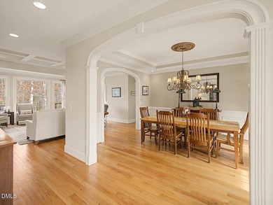 Welcome to an extraordinary custom home in The Preserve at on The Preserve At Jordan Lake Golf Club in North Carolina - for sale on GolfHomes.com, golf home, golf lot