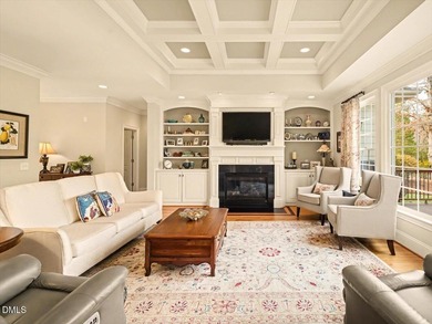 Welcome to an extraordinary custom home in The Preserve at on The Preserve At Jordan Lake Golf Club in North Carolina - for sale on GolfHomes.com, golf home, golf lot