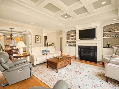 Welcome to an extraordinary custom home in The Preserve at on The Preserve At Jordan Lake Golf Club in North Carolina - for sale on GolfHomes.com, golf home, golf lot