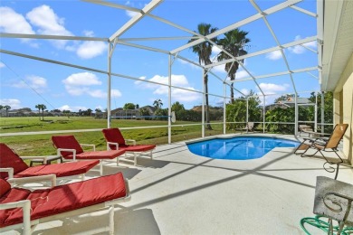 Beautiful single-story POOL Home with GOLF COURSE View! Located on Polo Park East in Florida - for sale on GolfHomes.com, golf home, golf lot