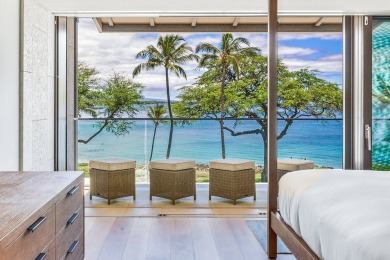 Exceptionally rare park-like beachfront setting with dramatic on Hapuna Golf Course in Hawaii - for sale on GolfHomes.com, golf home, golf lot