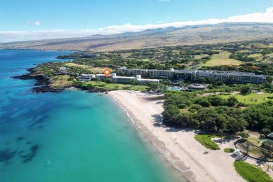 Exceptionally rare park-like beachfront setting with dramatic on Hapuna Golf Course in Hawaii - for sale on GolfHomes.com, golf home, golf lot