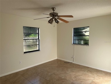 Move in ready! Remodeled just a few years ago. Two bedrooms with on Zephyrhills Municipal Golf Course in Florida - for sale on GolfHomes.com, golf home, golf lot